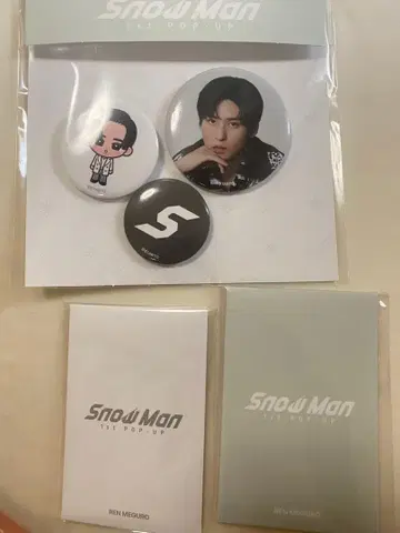 Snow Man 팝업 스토어 메구로 렌
