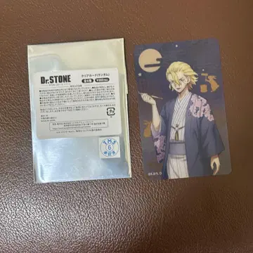 Dr.STONE 마네키네코 클리어 카드 스탠리