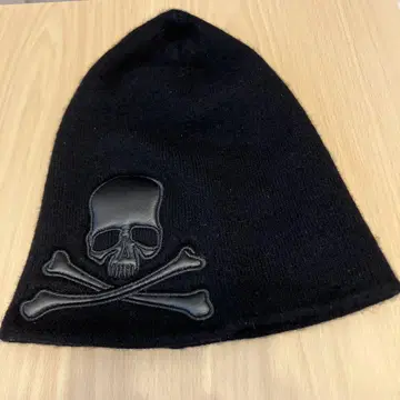 Roen LHP 별주 SKULL 니트 캡 스컬 가죽