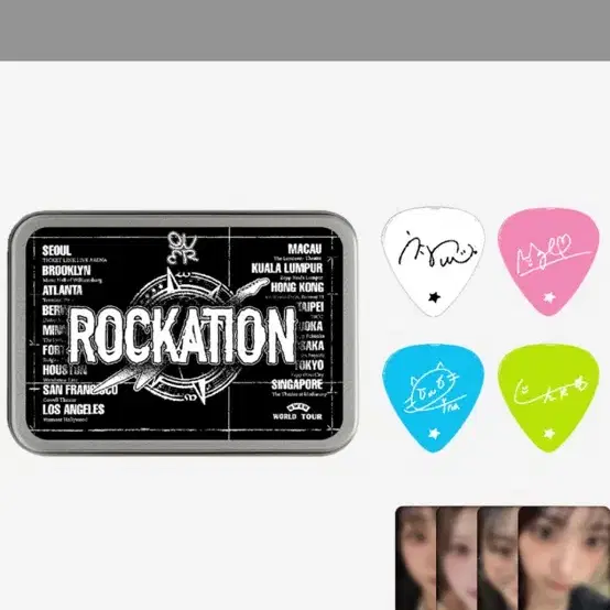 QWER サイン入りチェキ 사인이 들어간 체키 QWER | 큐더블유이알 QWER