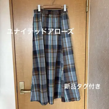 유나이티드 애로우즈 플레어 롱 스커트