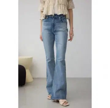 AZUL DENIM 플레어 데님 BLU/S