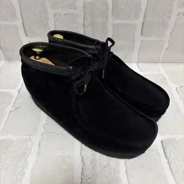 클락스 Clarks 왈라비 블랙 스웨이드 약 26 cm