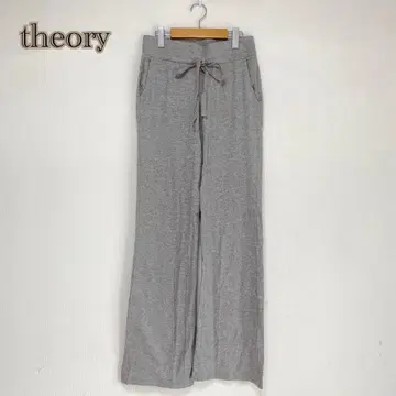 [띠어리/theory] 맨투맨 팬츠 와이드 이지 팬츠 그레이 [2]