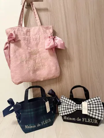 완판 메종 드 플뢰르 bag 3개 비쥬 참 1개 4개 세트