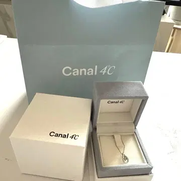 Canal 4C 눈물형 펜던트 목걸이