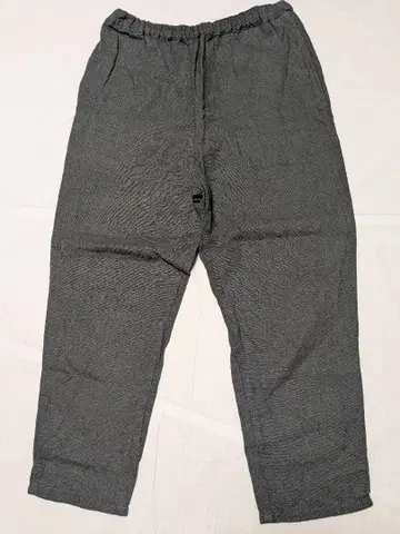 fog linen work 리투아니아 린넨 크롭 이지 팬츠