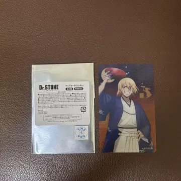 Dr.STONE 마네키네코 클리어 카드 류수이
