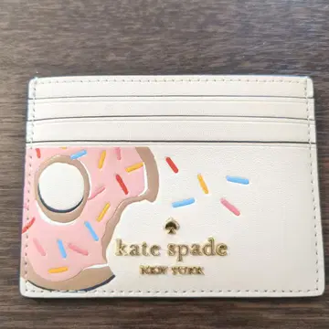 kate spade 새상품 도넛 디자인 카드 케이스