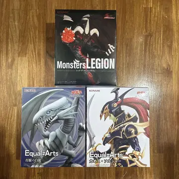 유희왕 레드 데몬즈 드래곤 카오스 솔저 푸른 눈의 백룡 피규어