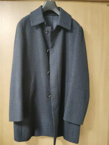 다케오 키쿠치 스텐카라 코트 다크 블루