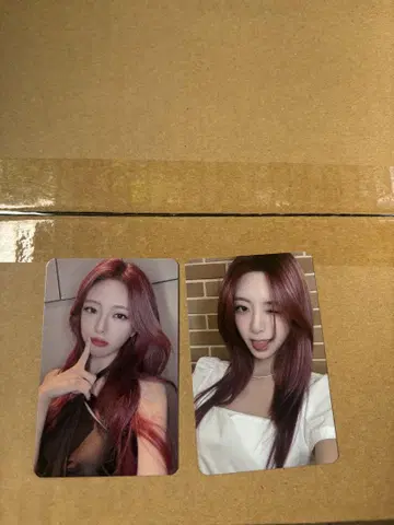 ITZY 유나 트레이딩 카드