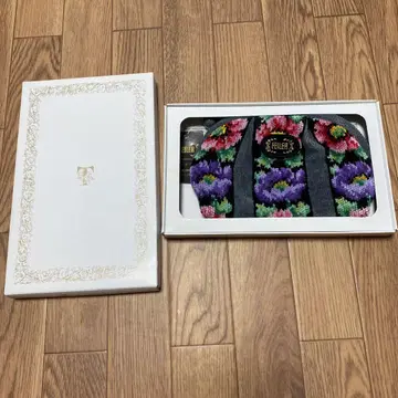 FEILER 꽃무늬 파우치 페이러 새상품