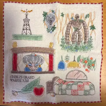 지브리 파크 센과 치히로의 행방불명 유바바 라퓨타 손수건 유바바 노트