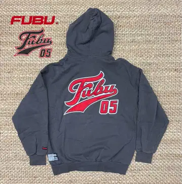 [ FUBU ] 지퍼 후드티 베이스볼 L 사이즈