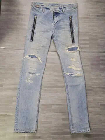 ato 크러쉬 가공 데님 46