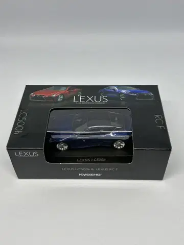 교쇼 1/64 렉서스 LC500h 블루 칼라