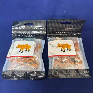 나노블럭 Fox 120피스 이상 2세트