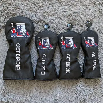 [새상품] 4세트 도라에몽 골프클럽 헤드커버 1+3+5+UT