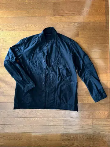 The Viridi-anne 블랙 코튼 자켓