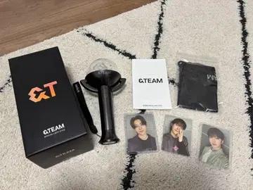 &TEAM 응원봉 포토 카드 포함