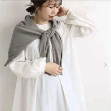 이에나 IENA CO/PE 볼륨 블라우스 화이트