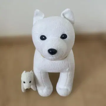 아빠견 봉제 인형 대소 세트