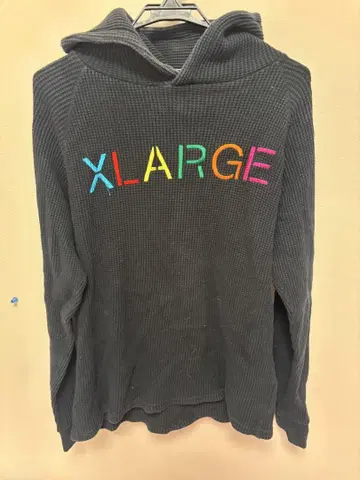 XLARGE 엑스라지 와플 후드티