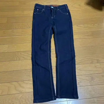 에드윈 속기모 따뜻한 스트레이트 데님 팬츠