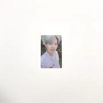 SUGA Buteer 파워스테이션 한국 한정판 트레이딩 카드