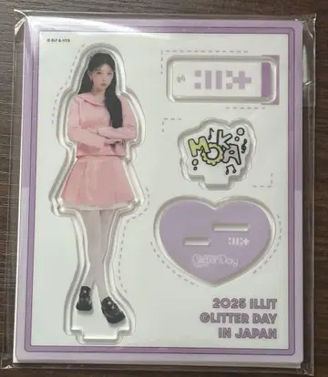 MOKA 아크릴 스탠드 ILLIT GLITTER DAY 모카