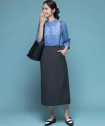쿠미쿄쿠 러셀 레이스 블라우스