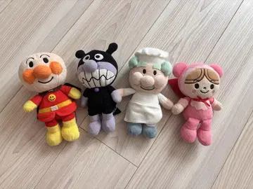 호빵맨 봉제 인형 세트
