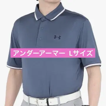 언더아머 L 사이즈 피케 셔츠 미드나이트 네이비