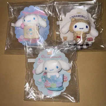시나모롤 브로치 마스코트 봉제 인형 배지