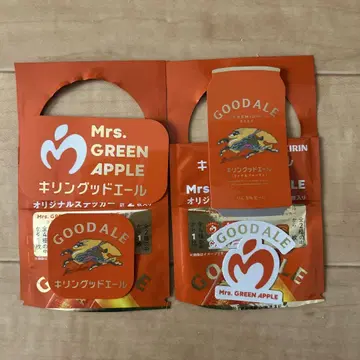 KIRIN 굿 에일 Mrs. GREEN APPLE 오리지널 스티커