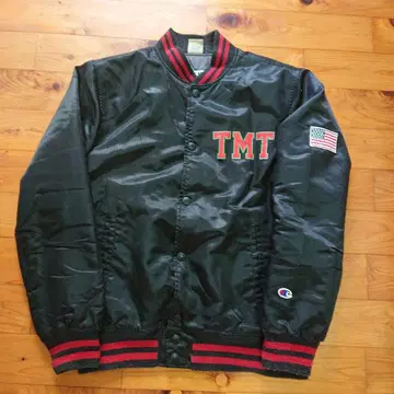 TMT 챔피온 바시티 자켓 나일론 자켓 블랙 BIG HOLIDAY L