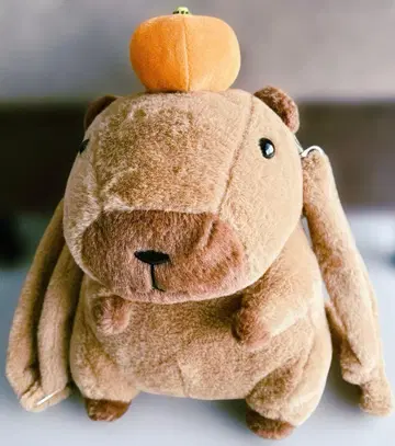 카피바라 백팩 카피바라 봉제 인형 백 선물 잡화