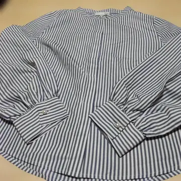 Choette emur 스트라이프 벌룬 슬리브 M