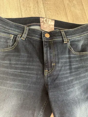 C17 다크 블루 데님 부츠컷