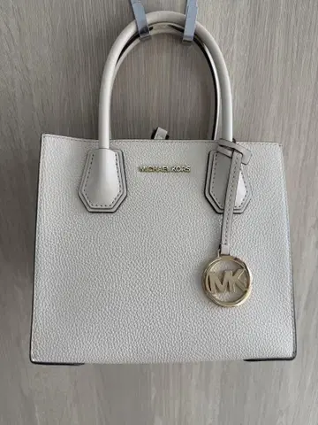 MICHAEL KORS 화이트 미니 토트백