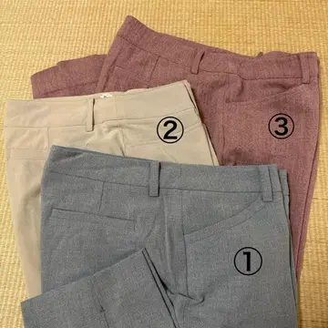 B3 비쓰리 팬츠 3개 세트 사이즈 40