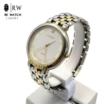 7-3749 LUCENT 7N01-614A 손목시계 쿼츠 실버