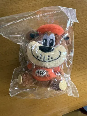 Rooty 봉제 인형과 핀 배지 세트