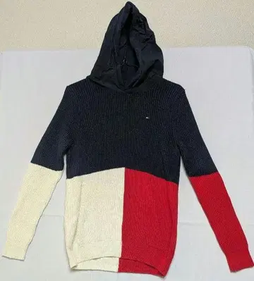TOMMY 니트 후드티