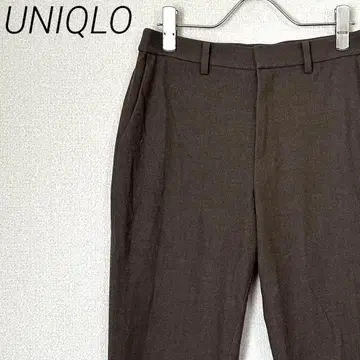 UNIQLO 히트텍 스마트 슬림 스트레이트 팬츠 슬랙스 심플