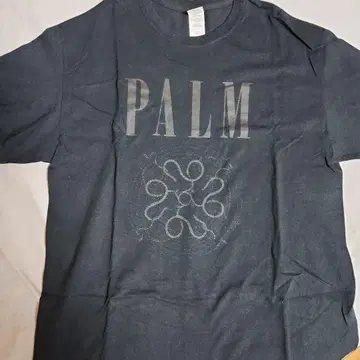 PALM 다크 그레이 T셔츠 사이즈 L