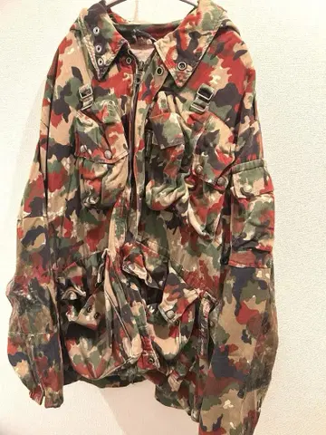 스위스군 알펜 카모플라쥬 자켓 M-60