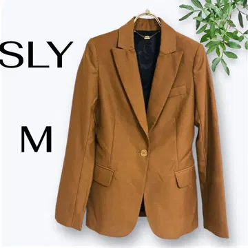 SLY 새상품급 테일러드 자켓 성인 깔끔 브라운 코트