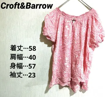 Croft&Barrow 플로럴 프린트 블라우스 1X